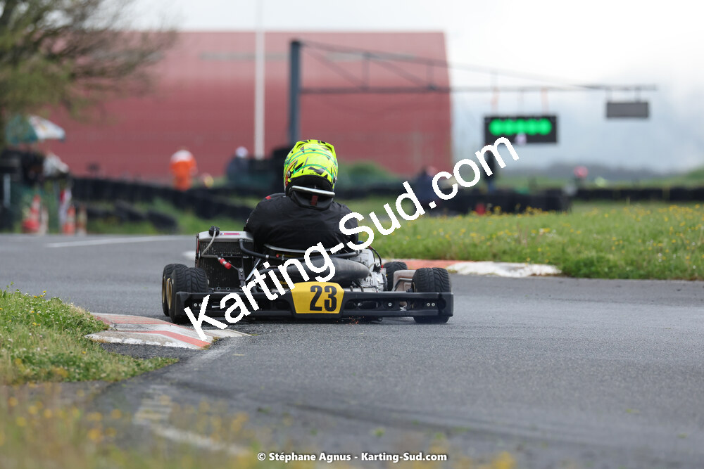 Sacha CATALA — 29 & 30/04/2023 : 4ème manche du Championnat du Sud à Karting Plus Belmont sur Rance (photos Stéphane Agnus) 2023 — karting