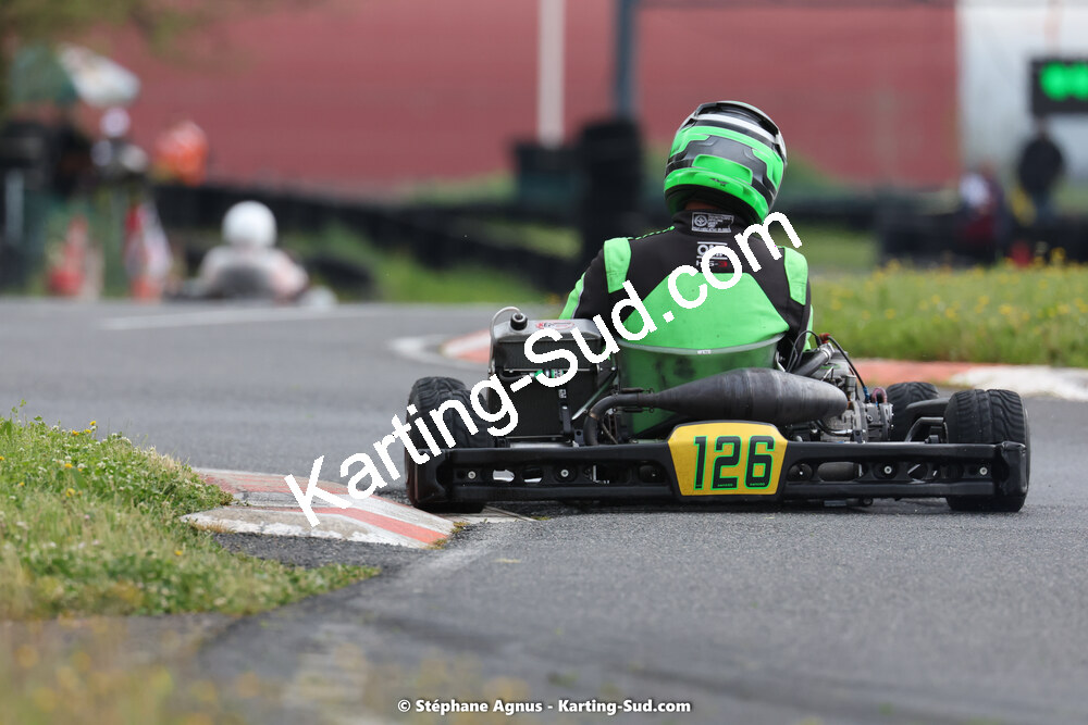 Yannick LECLERC — 29 & 30/04/2023 : 4ème manche du Championnat du Sud à Karting Plus Belmont sur Rance (photos Stéphane Agnus) 2023 — karting