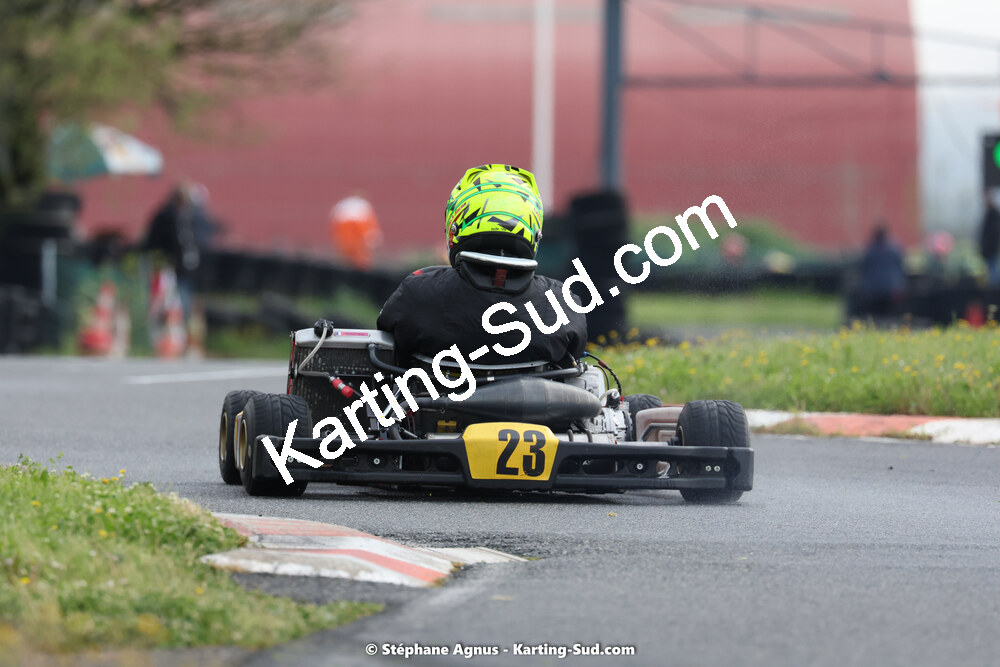 29 & 30/04/2023 : 4ème manche du Championnat du Sud à Karting Plus Belmont sur Rance (photos Stéphane Agnus) 2023 — karting