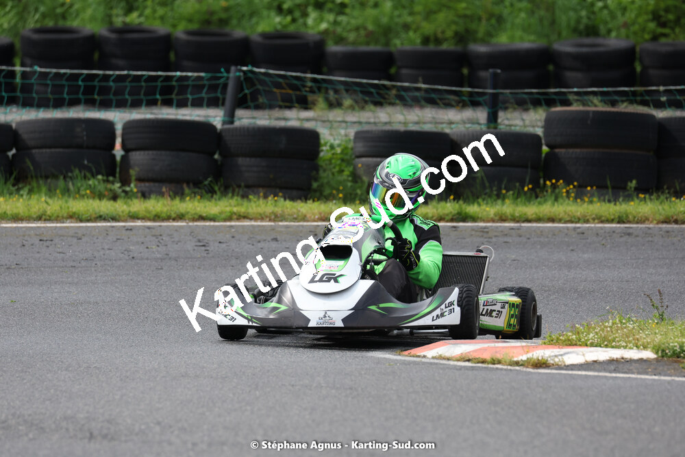 Yannick LECLERC — 29 & 30/04/2023 : 4ème manche du Championnat du Sud à Karting Plus Belmont sur Rance (photos Stéphane Agnus) 2023 — karting