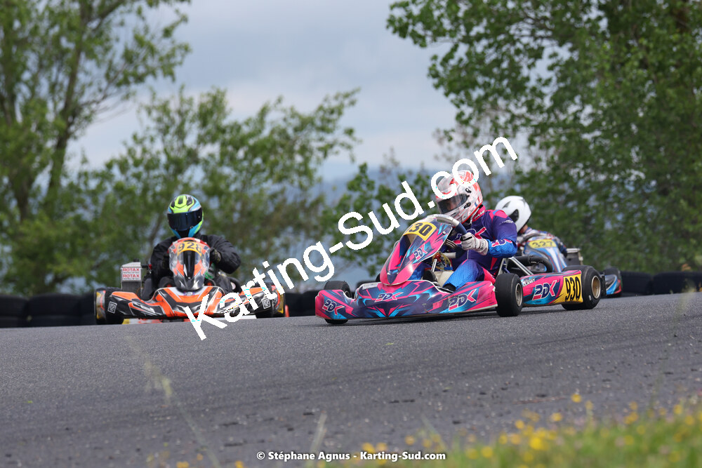 29 & 30/04/2023 : 4ème manche du Championnat du Sud à Karting Plus Belmont sur Rance (photos Stéphane Agnus) 2023 — karting