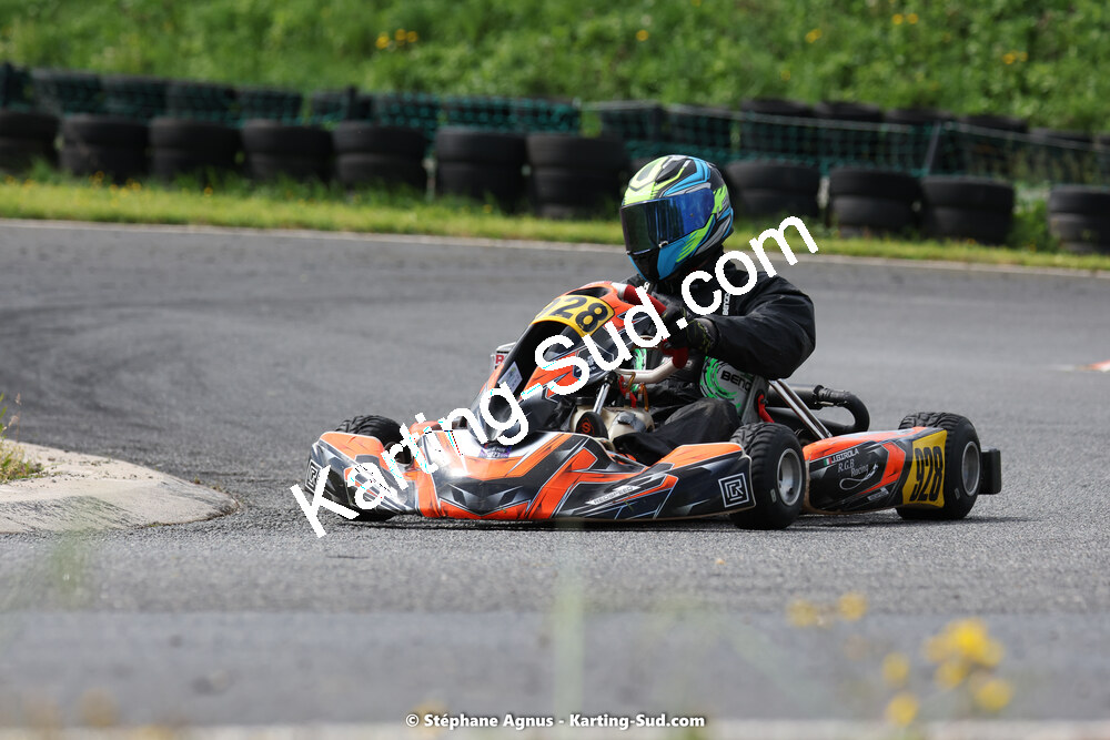 29 & 30/04/2023 : 4ème manche du Championnat du Sud à Karting Plus Belmont sur Rance (photos Stéphane Agnus) 2023 — karting