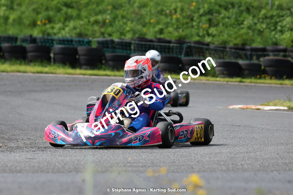 29 & 30/04/2023 : 4ème manche du Championnat du Sud à Karting Plus Belmont sur Rance (photos Stéphane Agnus) 2023 — karting