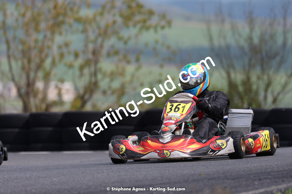 29 & 30/04/2023 : 4ème manche du Championnat du Sud à Karting Plus Belmont sur Rance (photos Stéphane Agnus) 2023 — karting