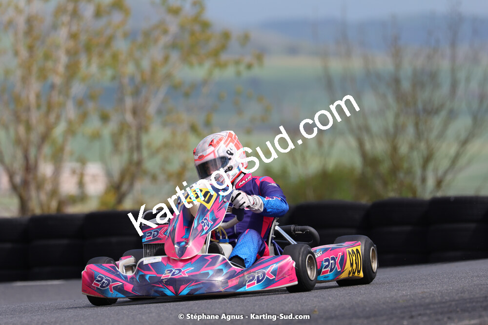29 & 30/04/2023 : 4ème manche du Championnat du Sud à Karting Plus Belmont sur Rance (photos Stéphane Agnus) 2023 — karting