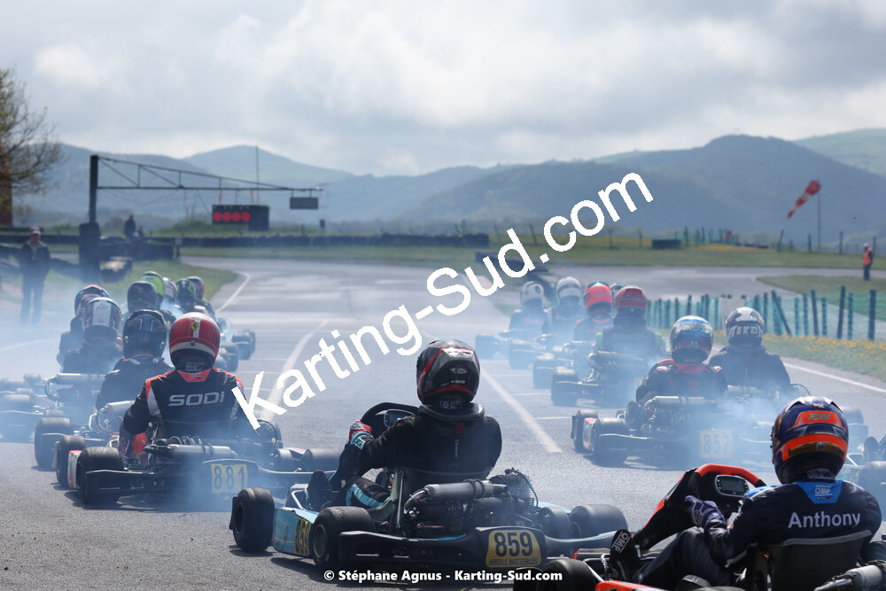 29 & 30/04/2023 : 4ème manche du Championnat du Sud à Karting Plus Belmont sur Rance (photos Stéphane Agnus) 2023 — karting