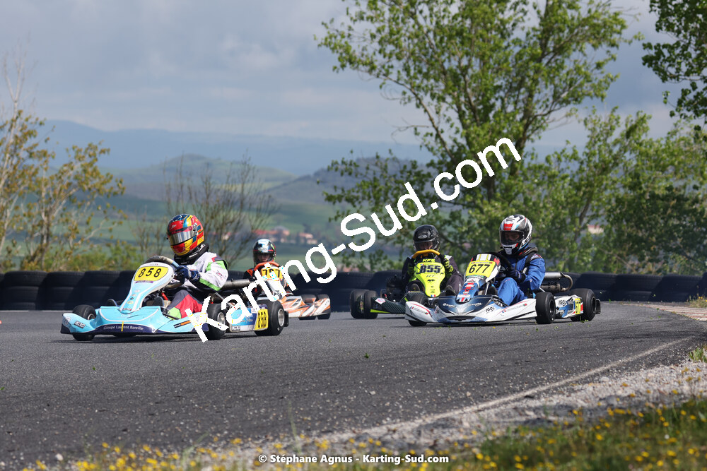 29 & 30/04/2023 : 4ème manche du Championnat du Sud à Karting Plus Belmont sur Rance (photos Stéphane Agnus) 2023 — karting