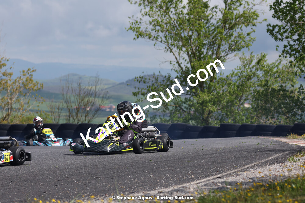 29 & 30/04/2023 : 4ème manche du Championnat du Sud à Karting Plus Belmont sur Rance (photos Stéphane Agnus) 2023 — karting