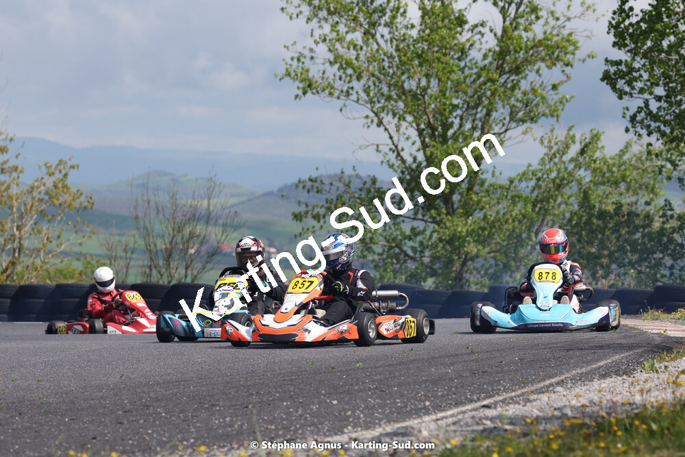 29 & 30/04/2023 : 4ème manche du Championnat du Sud à Karting Plus Belmont sur Rance (photos Stéphane Agnus) 2023 — karting