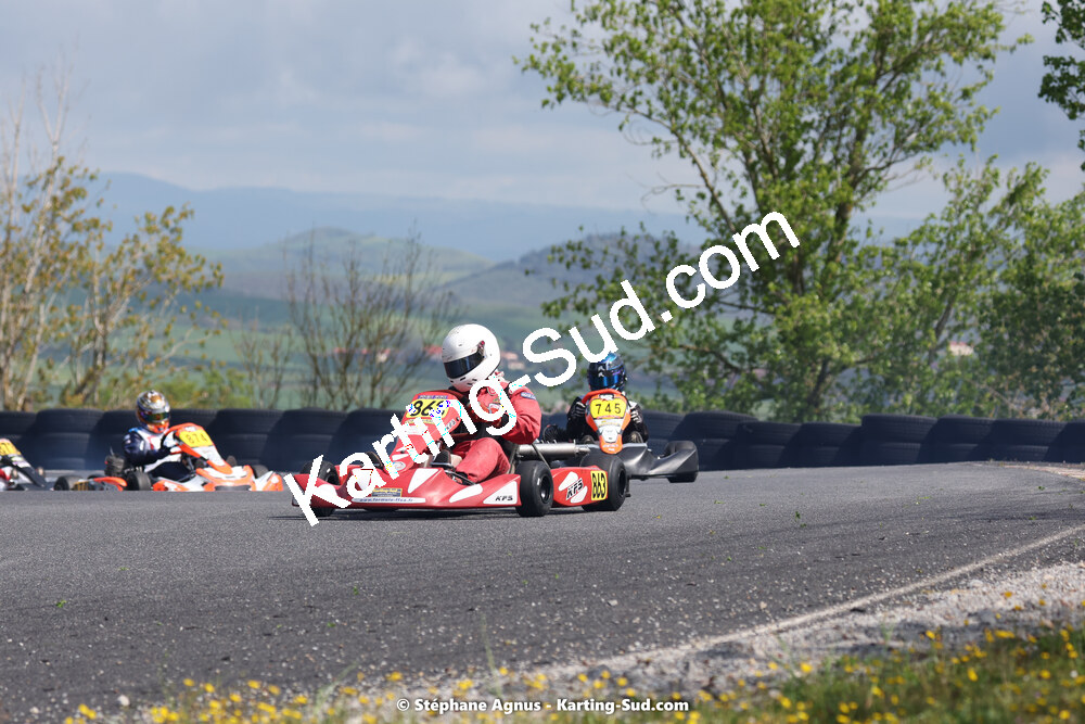 29 & 30/04/2023 : 4ème manche du Championnat du Sud à Karting Plus Belmont sur Rance (photos Stéphane Agnus) 2023 — karting