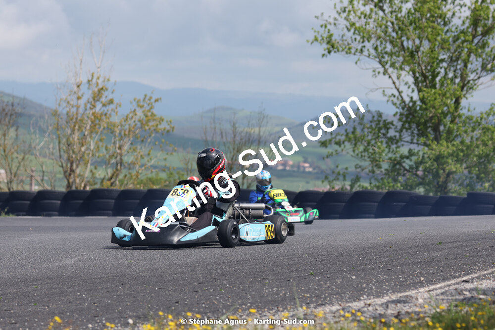 29 & 30/04/2023 : 4ème manche du Championnat du Sud à Karting Plus Belmont sur Rance (photos Stéphane Agnus) 2023 — karting