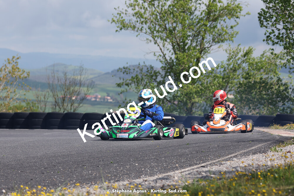 29 & 30/04/2023 : 4ème manche du Championnat du Sud à Karting Plus Belmont sur Rance (photos Stéphane Agnus) 2023 — karting