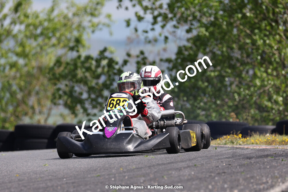 29 & 30/04/2023 : 4ème manche du Championnat du Sud à Karting Plus Belmont sur Rance (photos Stéphane Agnus) 2023 — karting