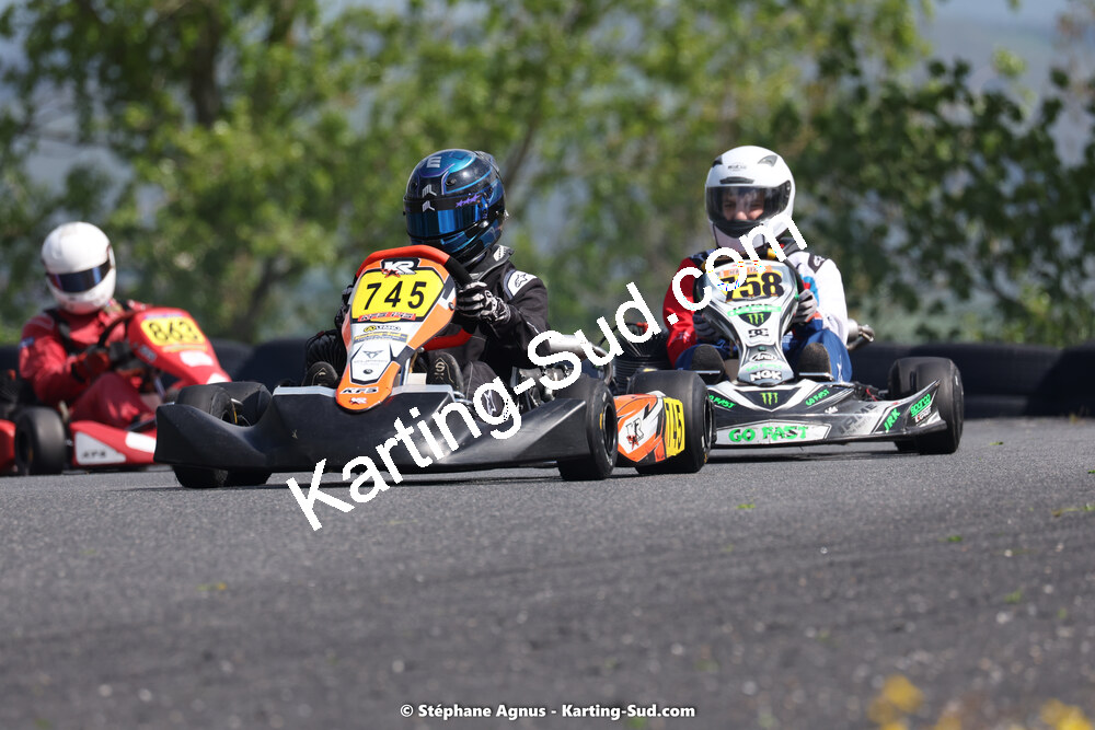 29 & 30/04/2023 : 4ème manche du Championnat du Sud à Karting Plus Belmont sur Rance (photos Stéphane Agnus) 2023 — karting