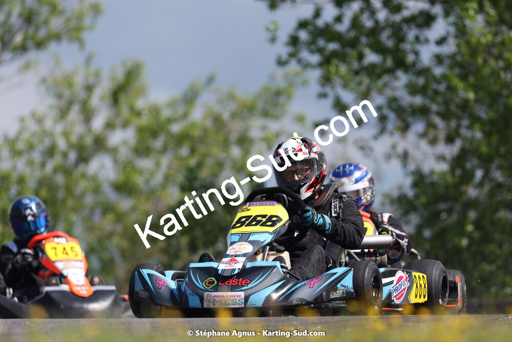 29 & 30/04/2023 : 4ème manche du Championnat du Sud à Karting Plus Belmont sur Rance (photos Stéphane Agnus) 2023 — karting