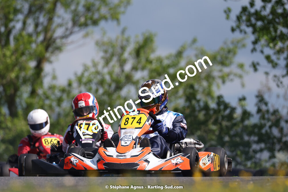29 & 30/04/2023 : 4ème manche du Championnat du Sud à Karting Plus Belmont sur Rance (photos Stéphane Agnus) 2023 — karting
