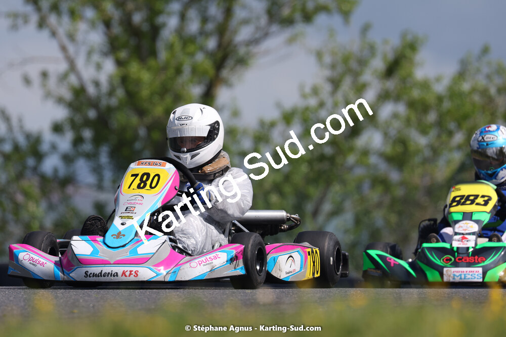 29 & 30/04/2023 : 4ème manche du Championnat du Sud à Karting Plus Belmont sur Rance (photos Stéphane Agnus) 2023 — karting
