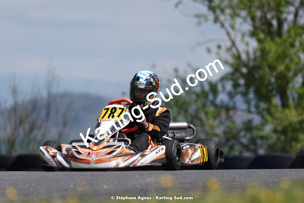 29 & 30/04/2023 : 4ème manche du Championnat du Sud à Karting Plus Belmont sur Rance (photos Stéphane Agnus) 2023 — karting