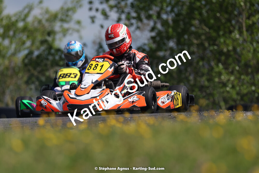 29 & 30/04/2023 : 4ème manche du Championnat du Sud à Karting Plus Belmont sur Rance (photos Stéphane Agnus) 2023 — karting