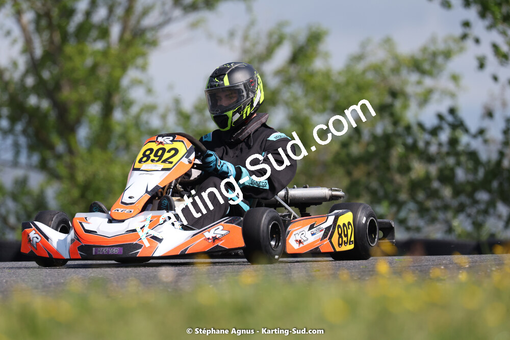29 & 30/04/2023 : 4ème manche du Championnat du Sud à Karting Plus Belmont sur Rance (photos Stéphane Agnus) 2023 — karting