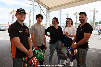 Nicolas LAVERGNE — 08/05/2023 : 6ème endurance Un Baquet pour Adrien à MEGAKART Vias (photos Stéphane Agnus) 2023 — karting