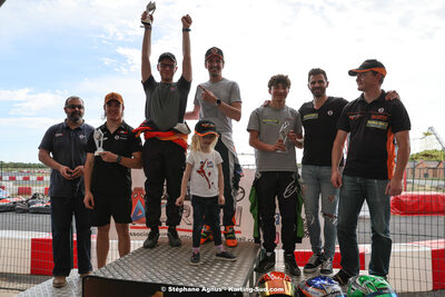 Arnaud TSAMERE — 08/05/2023 : 6ème endurance Un Baquet pour Adrien à MEGAKART Vias (photos Stéphane Agnus) 2023 — karting
