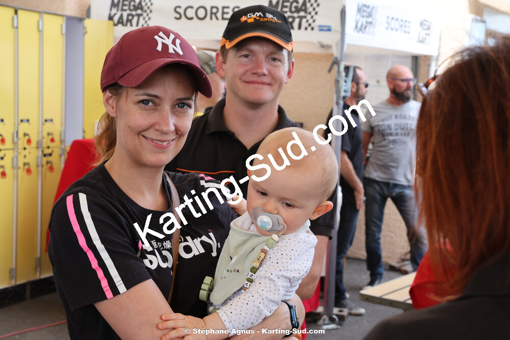 Angélique REMY, Thomas SUZANNE — 08/05/2023 : 6ème endurance Un Baquet pour Adrien à MEGAKART Vias (photos Stéphane Agnus) 2023 — karting