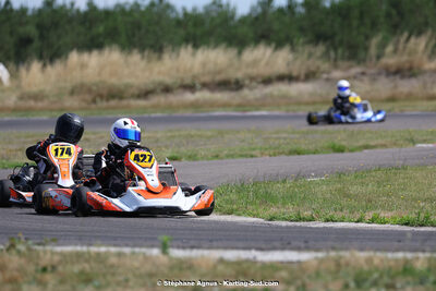 11/06/2023 : 2ème manche du Trophée Ufolep Nouvelle Aquitaine à Escource (photos Stéphane Agnus) 2023 — karting
