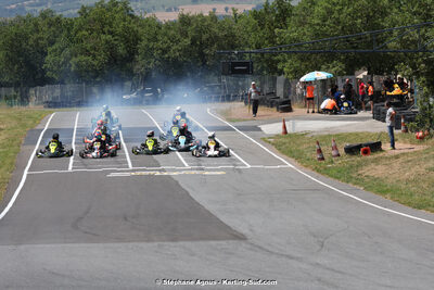09/07/2023 : 1ère manche du Challenge Jean-Claude Sanchez à Belmont sur Rance (photos Stéphane Agnus) 2023 — karting