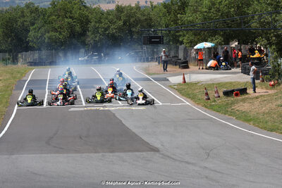 09/07/2023 : 1ère manche du Challenge Jean-Claude Sanchez à Belmont sur Rance (photos Stéphane Agnus) 2023 — karting