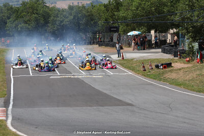 09/07/2023 : 1ère manche du Challenge Jean-Claude Sanchez à Belmont sur Rance (photos Stéphane Agnus) 2023 — karting