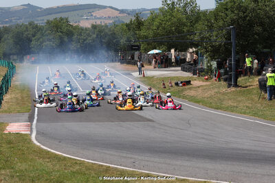 09/07/2023 : 1ère manche du Challenge Jean-Claude Sanchez à Belmont sur Rance (photos Stéphane Agnus) 2023 — karting