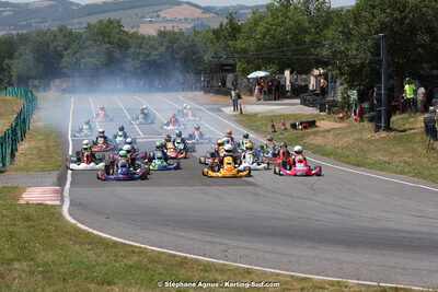 09/07/2023 : 1ère manche du Challenge Jean-Claude Sanchez à Belmont sur Rance (photos Stéphane Agnus) 2023 — karting
