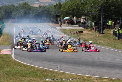 09/07/2023 : 1ère manche du Challenge Jean-Claude Sanchez à Belmont sur Rance (photos Stéphane Agnus) 2023 — karting