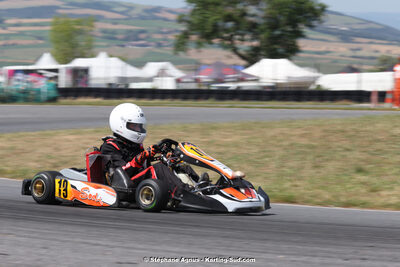 09/07/2023 : 1ère manche du Challenge Jean-Claude Sanchez à Belmont sur Rance (photos Stéphane Agnus) 2023 — karting