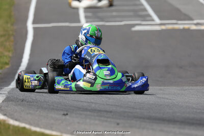 Maxime MOURGUES — 09/07/2023 : 1ère manche du Challenge Jean-Claude Sanchez à Belmont sur Rance (photos Stéphane Agnus) 2023 — karting