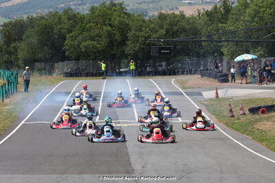 09/07/2023 : 1ère manche du Challenge Jean-Claude Sanchez à Belmont sur Rance (photos Stéphane Agnus) 2023 — karting