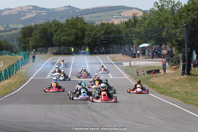 09/07/2023 : 1ère manche du Challenge Jean-Claude Sanchez à Belmont sur Rance (photos Stéphane Agnus) 2023 — karting