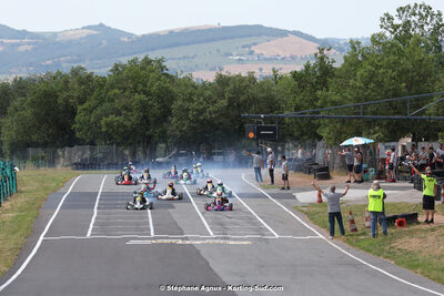 09/07/2023 : 1ère manche du Challenge Jean-Claude Sanchez à Belmont sur Rance (photos Stéphane Agnus) 2023 — karting