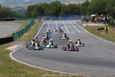 09/07/2023 : 1ère manche du Challenge Jean-Claude Sanchez à Belmont sur Rance (photos Stéphane Agnus) 2023 — karting