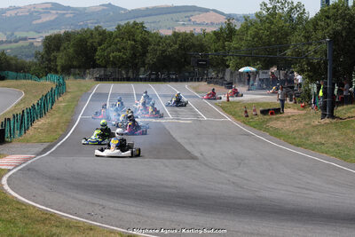 09/07/2023 : 1ère manche du Challenge Jean-Claude Sanchez à Belmont sur Rance (photos Stéphane Agnus) 2023 — karting