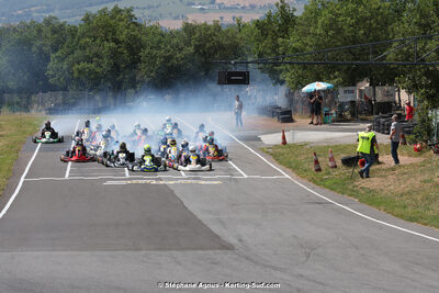 09/07/2023 : 1ère manche du Challenge Jean-Claude Sanchez à Belmont sur Rance (photos Stéphane Agnus) 2023 — karting
