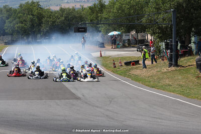 09/07/2023 : 1ère manche du Challenge Jean-Claude Sanchez à Belmont sur Rance (photos Stéphane Agnus) 2023 — karting