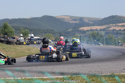 09/07/2023 : 1ère manche du Challenge Jean-Claude Sanchez à Belmont sur Rance (photos Stéphane Agnus) 2023 — karting