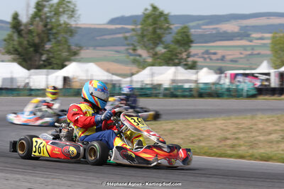 Patrick MONTANDRAUD — 09/07/2023 : 1ère manche du Challenge Jean-Claude Sanchez à Belmont sur Rance (photos Stéphane Agnus) 2023 — karting