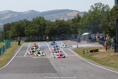 09/07/2023 : 1ère manche du Challenge Jean-Claude Sanchez à Belmont sur Rance (photos Stéphane Agnus) 2023 — karting