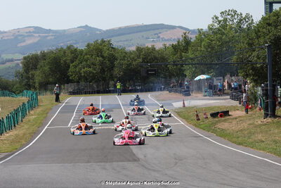 09/07/2023 : 1ère manche du Challenge Jean-Claude Sanchez à Belmont sur Rance (photos Stéphane Agnus) 2023 — karting