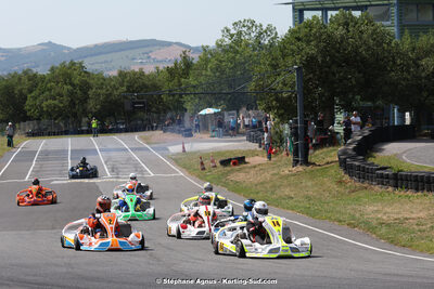09/07/2023 : 1ère manche du Challenge Jean-Claude Sanchez à Belmont sur Rance (photos Stéphane Agnus) 2023 — karting