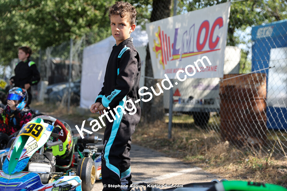 09/07/2023 : 1ère manche du Challenge Jean-Claude Sanchez à Belmont sur Rance (photos Stéphane Agnus) 2023 — karting