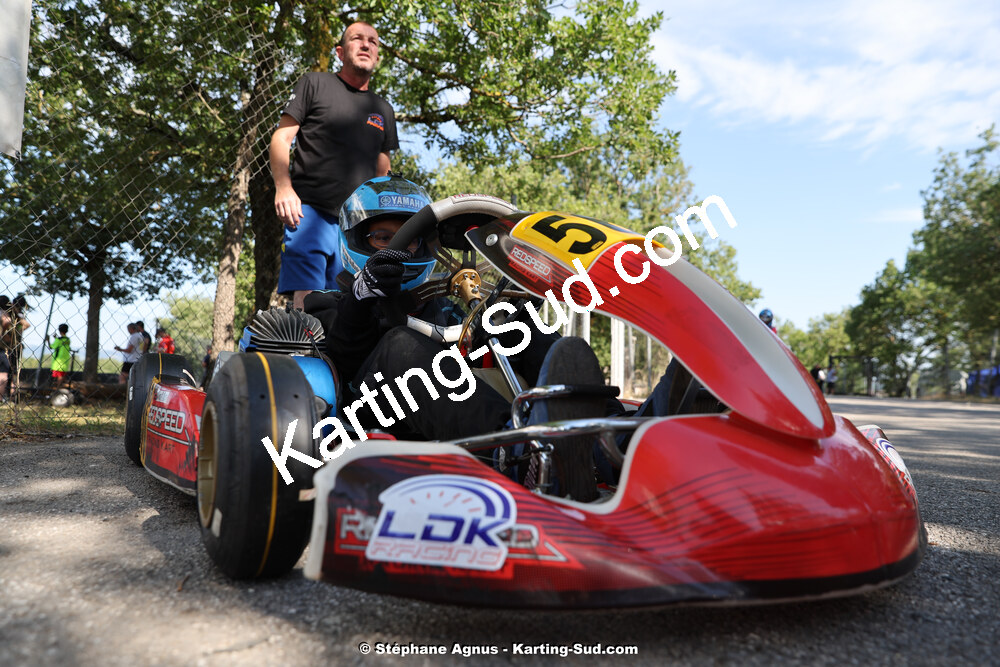 09/07/2023 : 1ère manche du Challenge Jean-Claude Sanchez à Belmont sur Rance (photos Stéphane Agnus) 2023 — karting